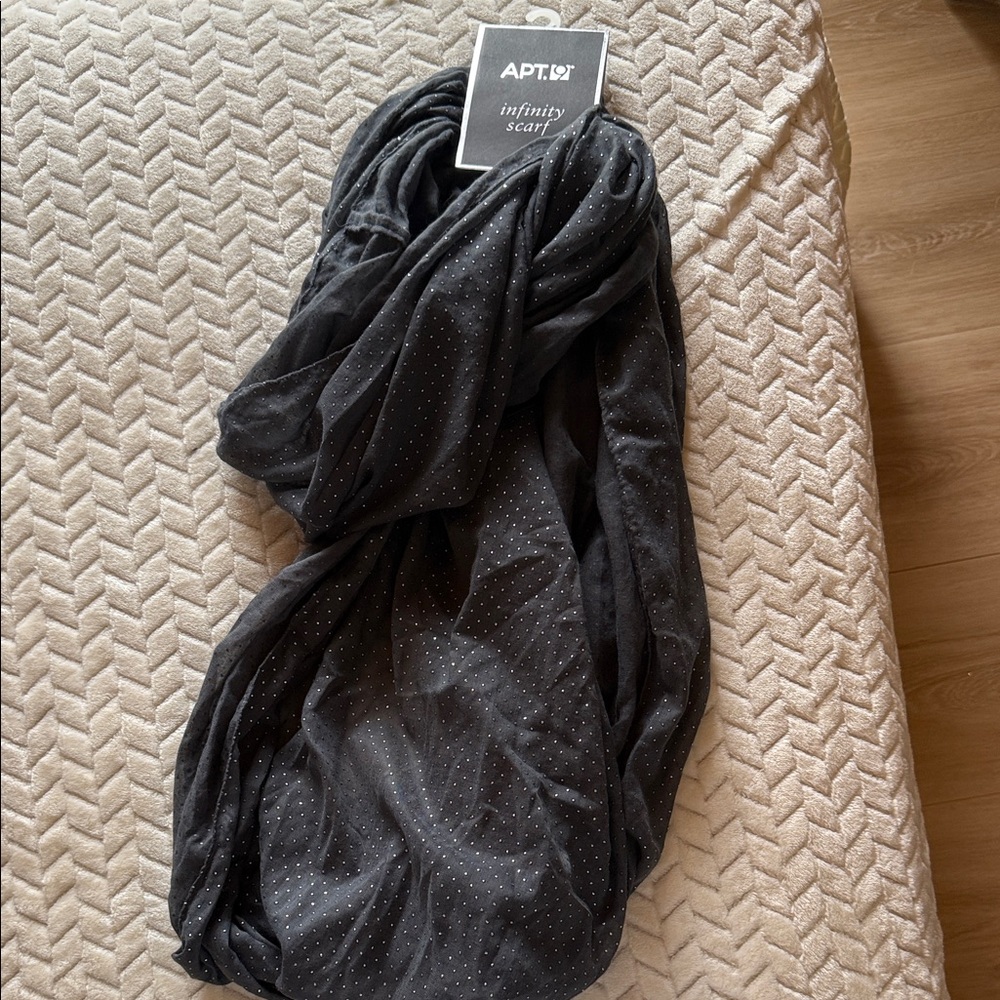 Apt. 9 Charcoal Infinity Scarf